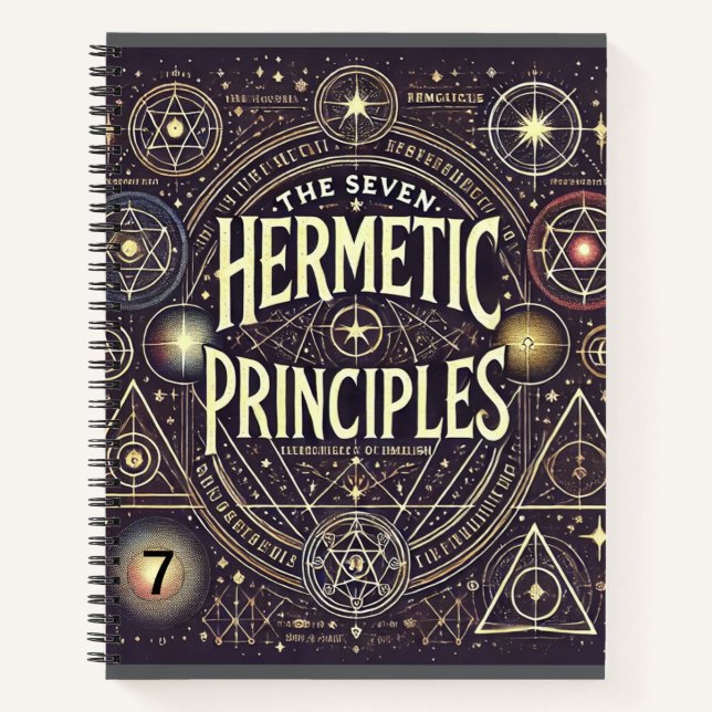 Cuaderno Portátil único con principios herméticos Imprimir (Anverso)