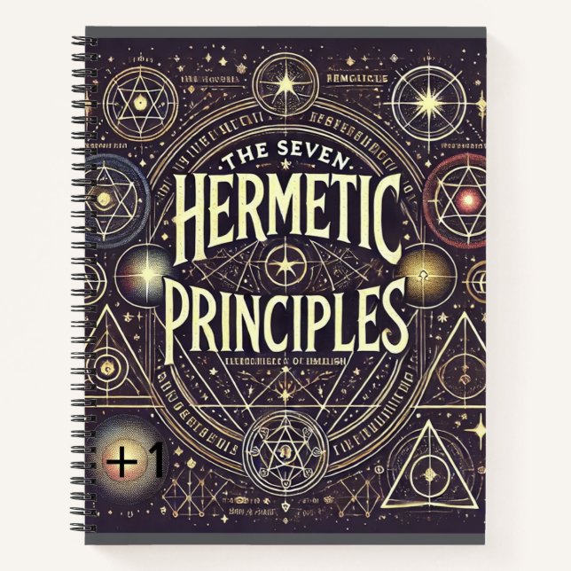 Cuaderno Portátil único con principios herméticos Imprimir (Anverso)