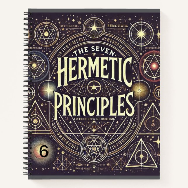 Cuaderno Portátil único con principios herméticos Imprimir (Anverso)