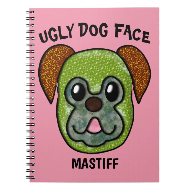 Cuaderno Portátil único para perros desagradables (Frente)