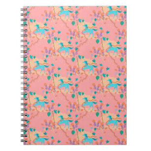 Cuaderno Portátil unicornio azul