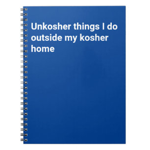 Cuaderno Portátil Unkosher