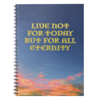 Cuaderno Portátil v2 "Live Not For Today"