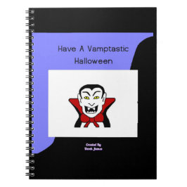 Cuaderno Portátil Vamptastic Halloween Spiral Photo