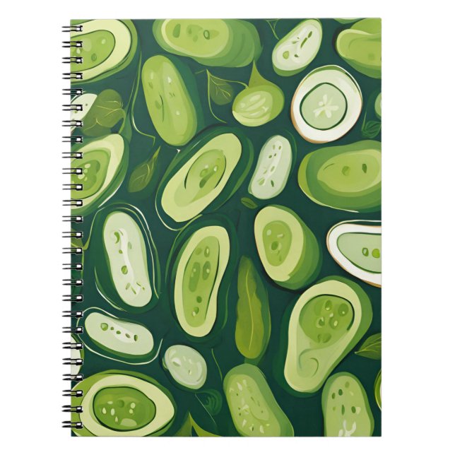 Cuaderno Portátil Verdant Veggie (Frente)