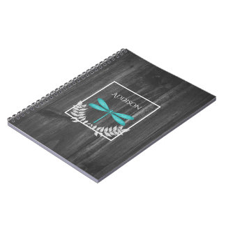 Cuaderno Portátil verde azulado personalizado ruso de la li