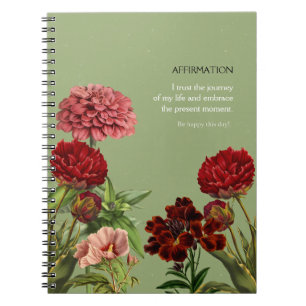 Cuaderno Portátil Vintage personalizado - Afirmación