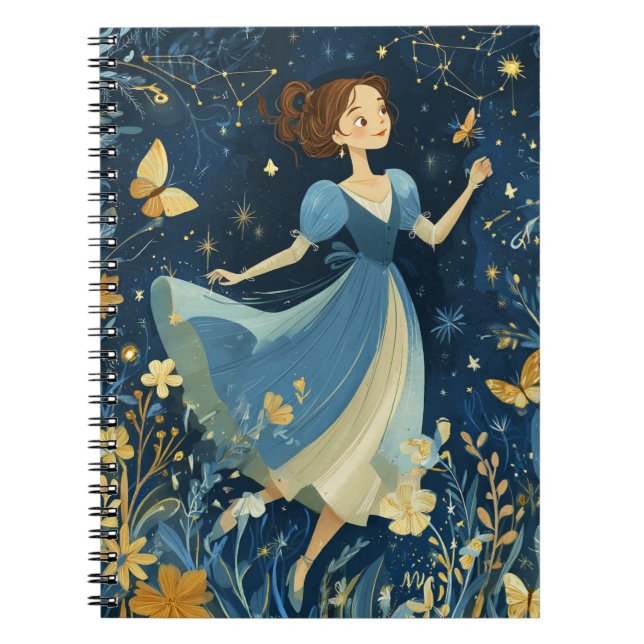 Cuaderno Portátil Virgo Zodiac (Frente)