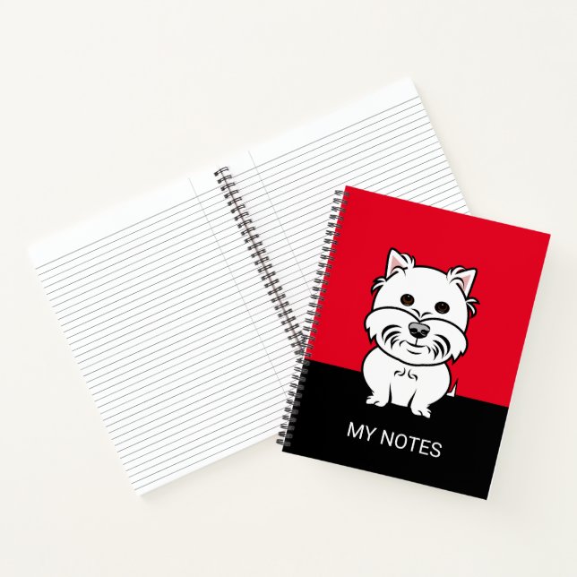 Cuaderno Portátil West Highland White Terrier Lover (Interior)