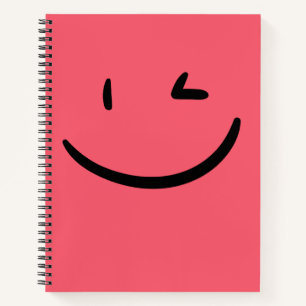 Cuaderno Portátil Winking Face