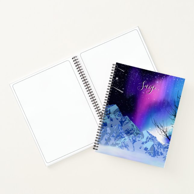 Cuaderno Portátil Winter Wonderlights (Interior)