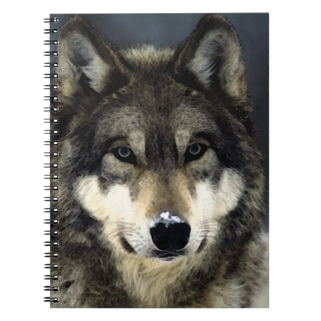 Cuaderno Portátil Wolf (Frente)