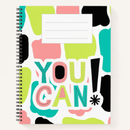 Cuaderno Portátil "You Can Do It"