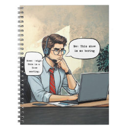 Cuaderno Portátil 'Zoom Gloom'