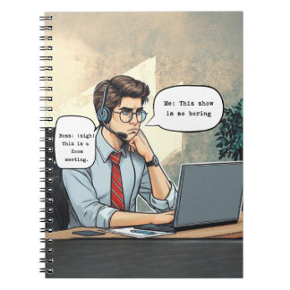 Cuaderno Portátil 'Zoom Gloom'