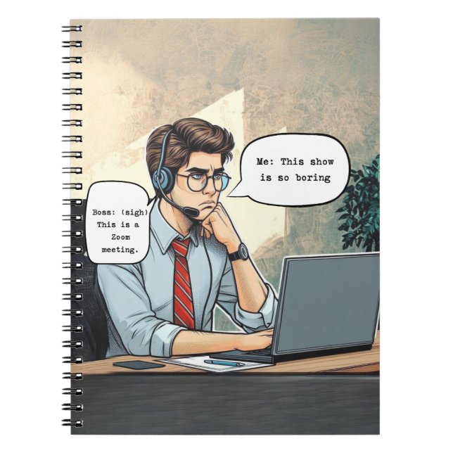 Cuaderno Portátil 'Zoom Gloom' (Frente)