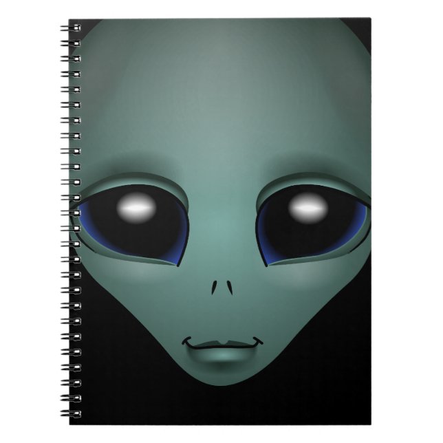 Cuaderno Portátiles Alien ET Portátiles Cuadros De Esbozos  (Frente)