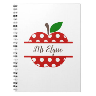 Cuaderno Portátiles de agradecimiento del profesor - Apple 