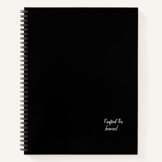 Cuaderno Portátiles De Espiral Nombrados Personalizado Esté