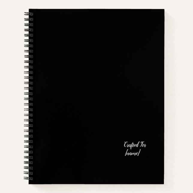 Cuaderno Portátiles De Espiral Nombrados Personalizado Esté (Anverso)
