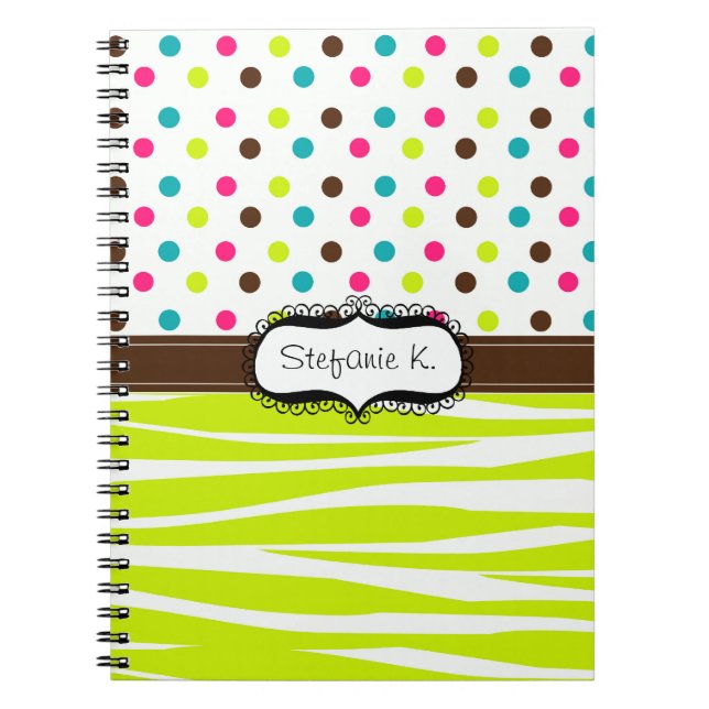 Cuaderno Portátiles de moda de jóvenes Bonitos y silvestres (Frente)
