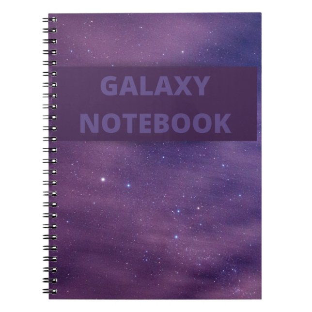 Cuaderno Portátiles Galaxy de colores (Frente)