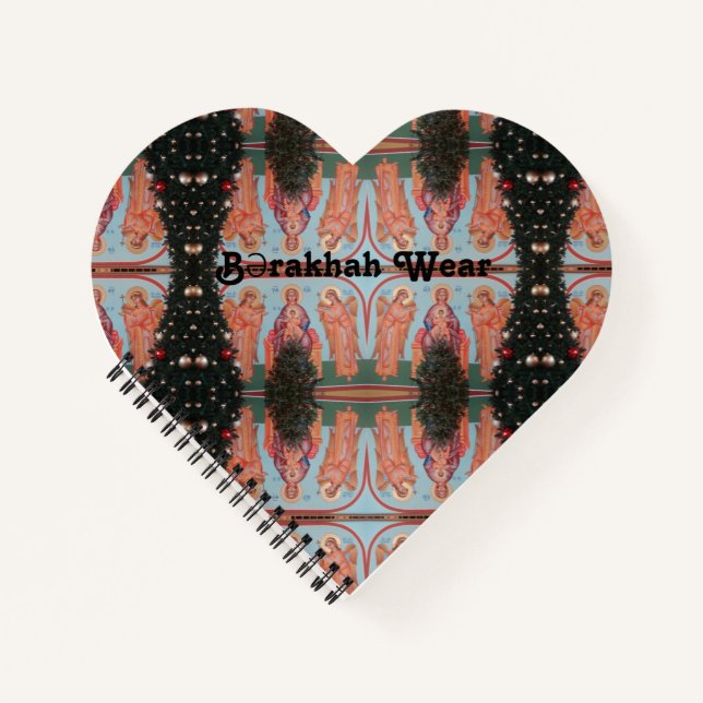 Cuaderno Portátiles Hearts Theotokos (Anverso)