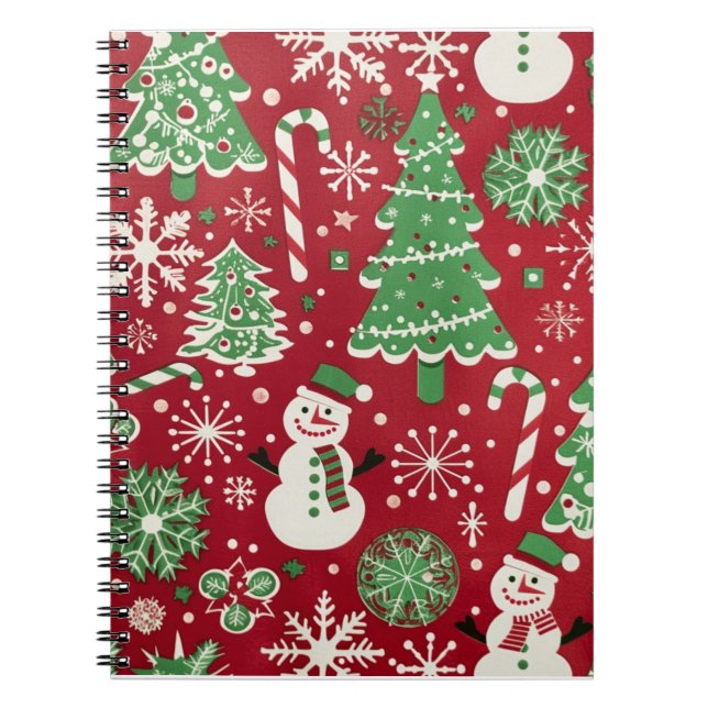 Cuaderno Portátiles para navidades - Diarios festivos y vac (Frente)