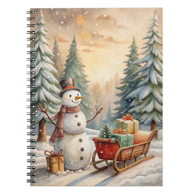 Cuaderno Portátiles para navidades - Diarios festivos y vac (Frente)