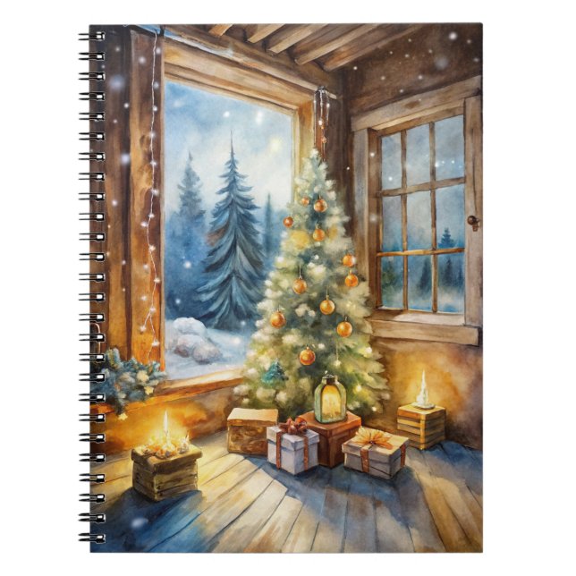 Cuaderno Portátiles para navidades - Diarios festivos y vac (Frente)