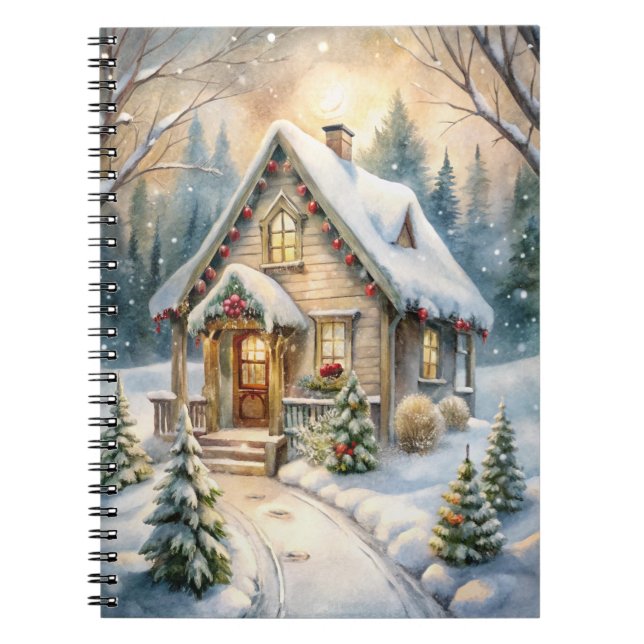 Cuaderno Portátiles para navidades - Diarios festivos y vac (Frente)