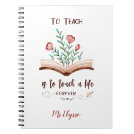 Cuaderno Portátiles para profesores: Tómense una vida para