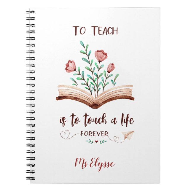 Cuaderno Portátiles para profesores: Tómense una vida para  (Frente)