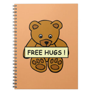 Cuaderno Portátiles Teddy de Abrazos gratis