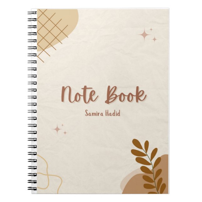 Cuaderno Portátiles y diarios (Frente)