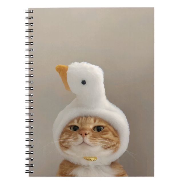 Cuaderno Portátiles y diarios de gatos adorables (Frente)