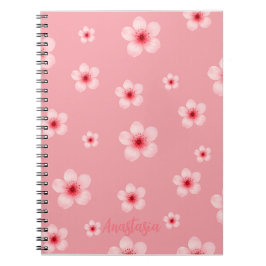 Cuaderno Portavasos con forma de flor