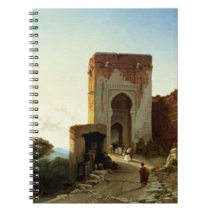 Cuaderno Porte de Justice, Alhambra, Granada (aceite en