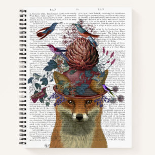 Cuaderno Portero de aves Fox con Artichoke