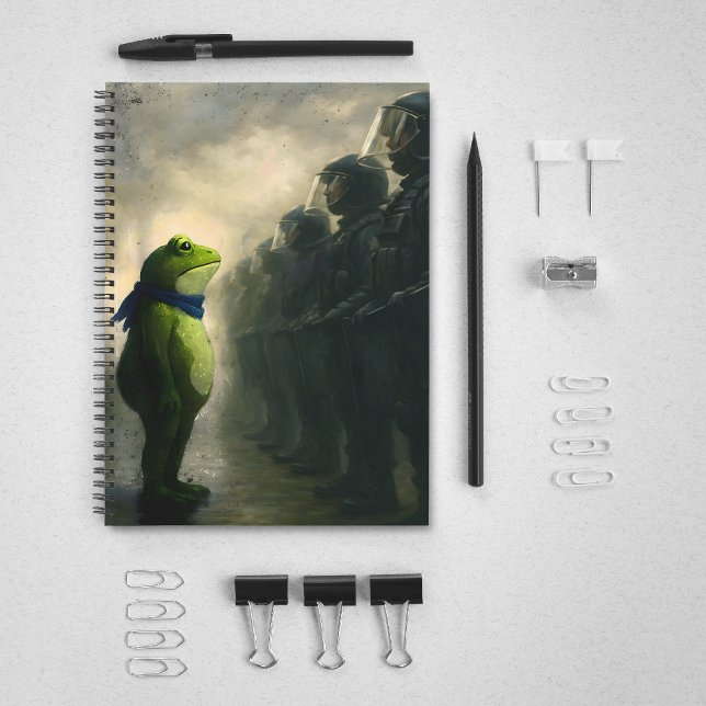 Cuaderno Portland Frog Protest (Subido por el creador)