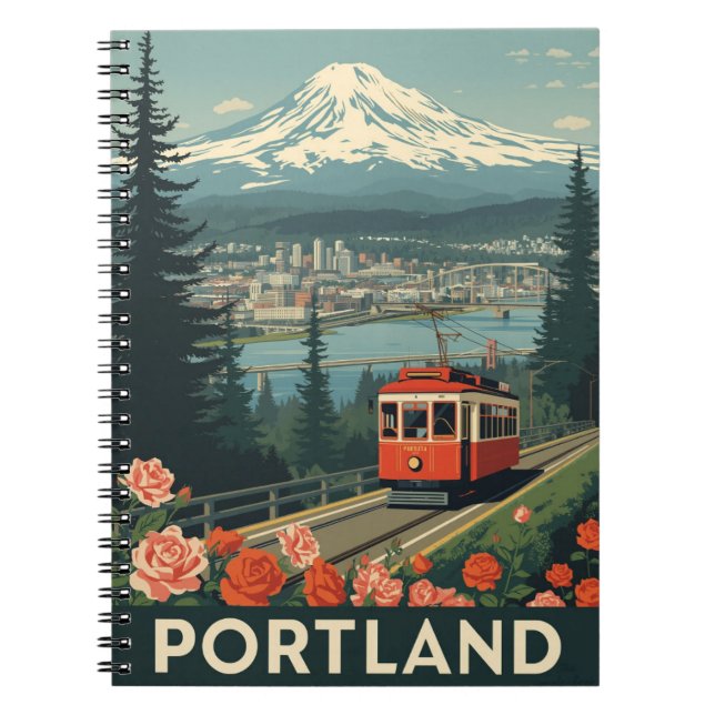 Cuaderno Portland Oregon Travel (Frente)
