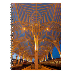 Cuaderno Portugal, Lisboa. Vista de la estación moderna