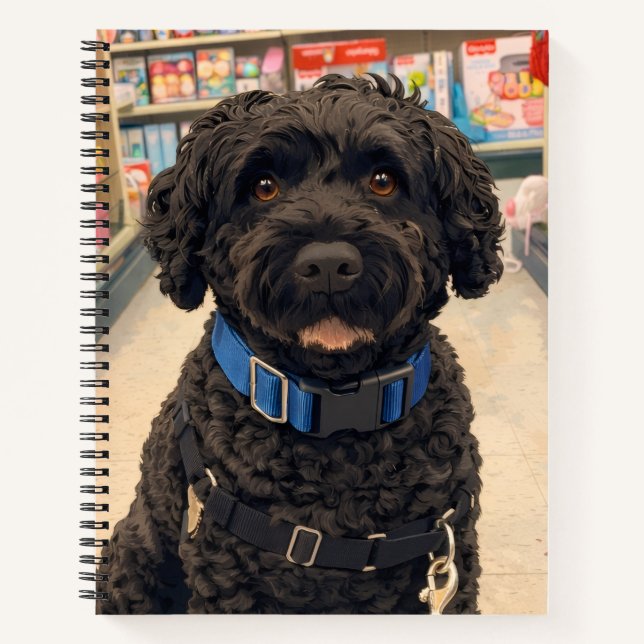 Cuaderno Portuguese Water Dogs Anime Anemi Spiral Notebook (Anverso)