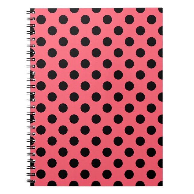 Cuaderno Pos de polka negra en los corales (Frente)