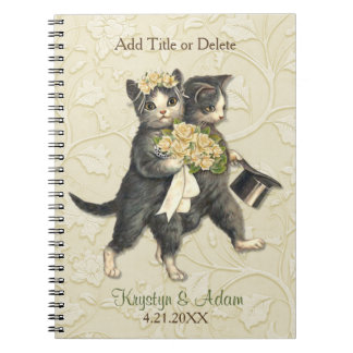 Cuaderno Posh Cats Boda Ivory