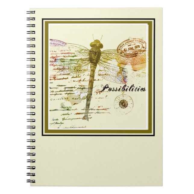 Cuaderno Posibilidades libélula (Frente)