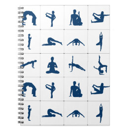 Cuaderno Posiciones de yoga para el Zen y la revista espira