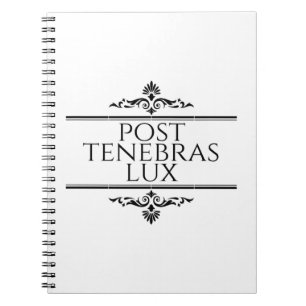 Cuaderno Post Tenebras Lux