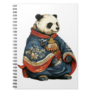 Cuaderno Postal del oso shogun de Edo era