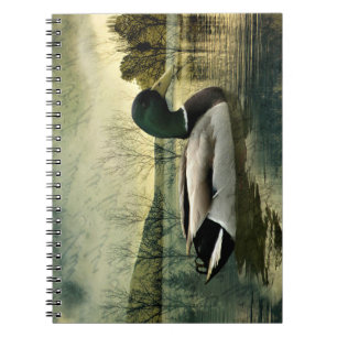 Cuaderno Postal maleada vintage